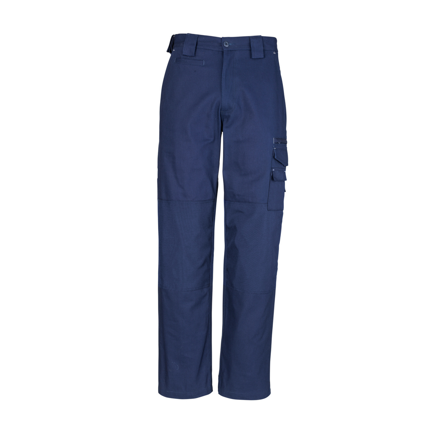 Syzmik workwear Mens Cordura Duckweave Pant blue front