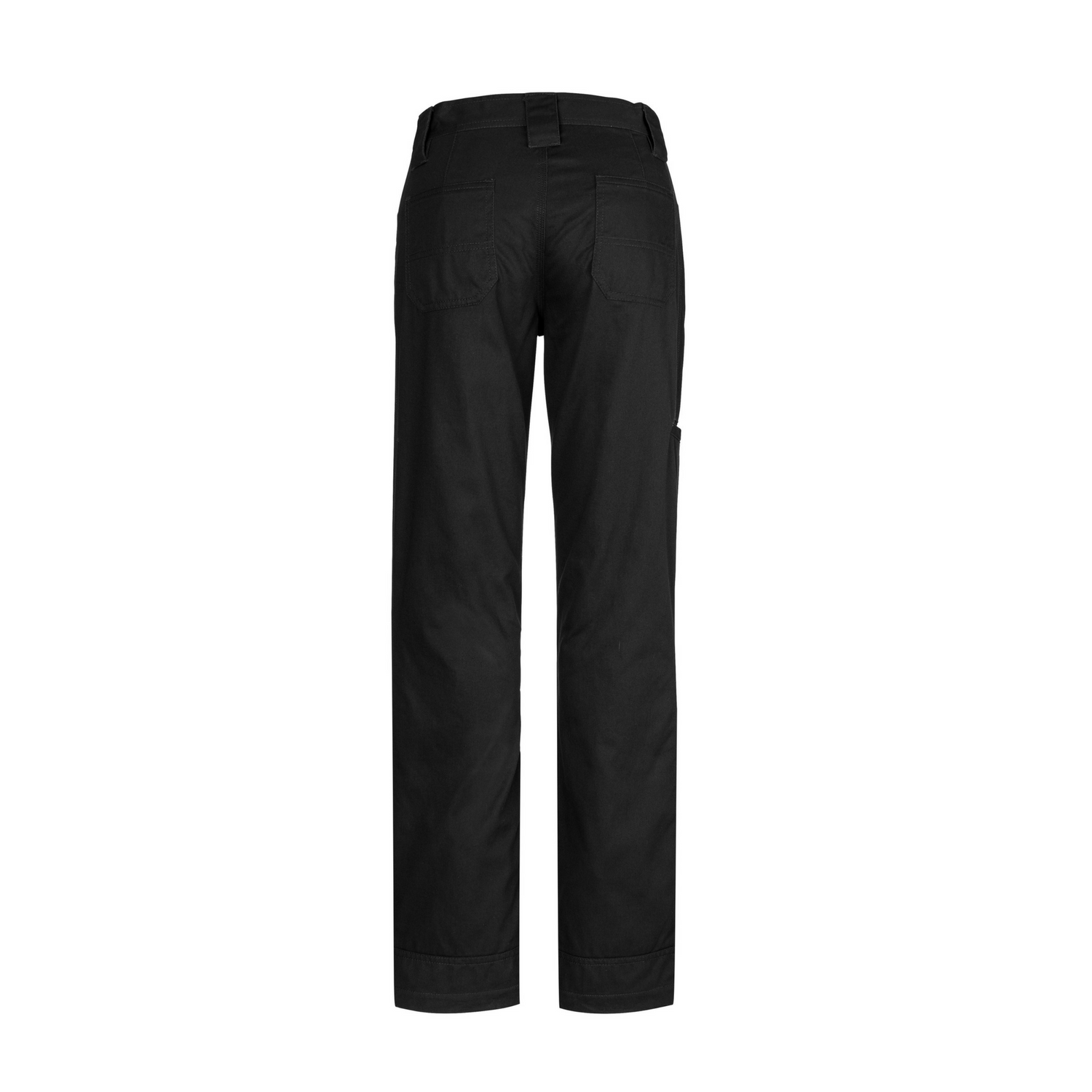 Syzmik women's plain utility pant black behind