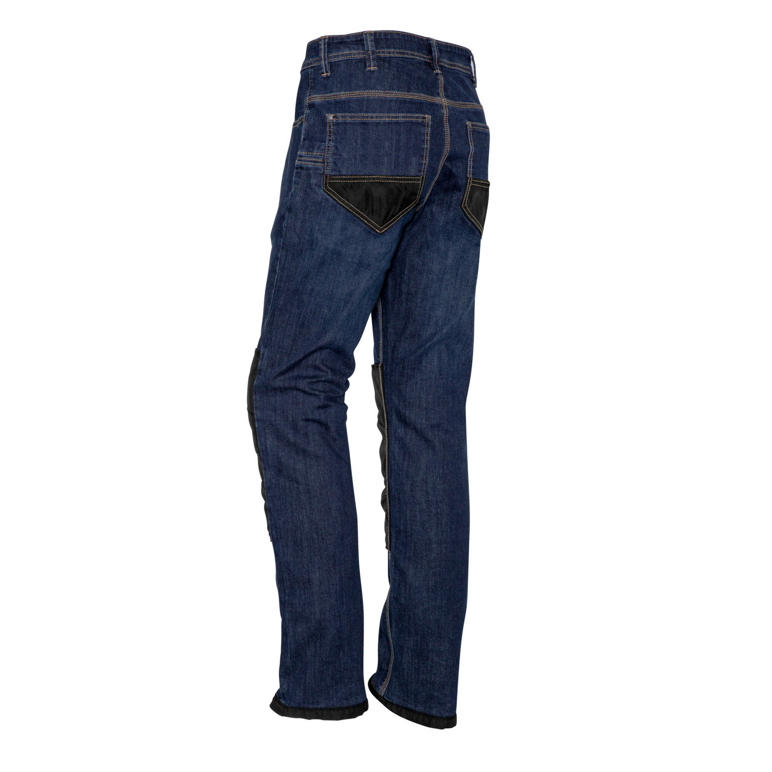 Mens Heavy Duty Cordura® Stretch Denim Jeans back by Syzmik Workwear