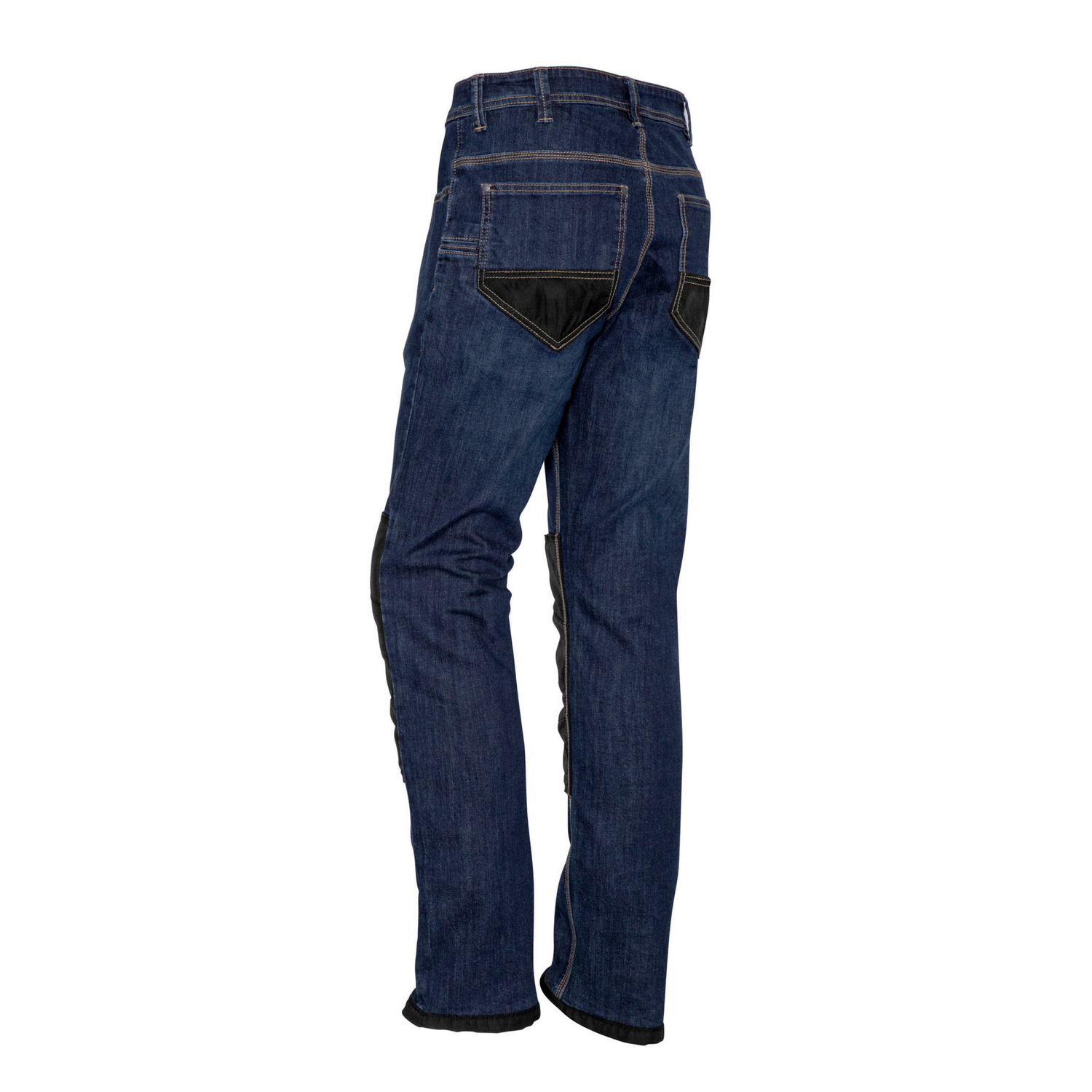 Mens Stretch Denim Work Jeans back by Syzmik Workwear.png