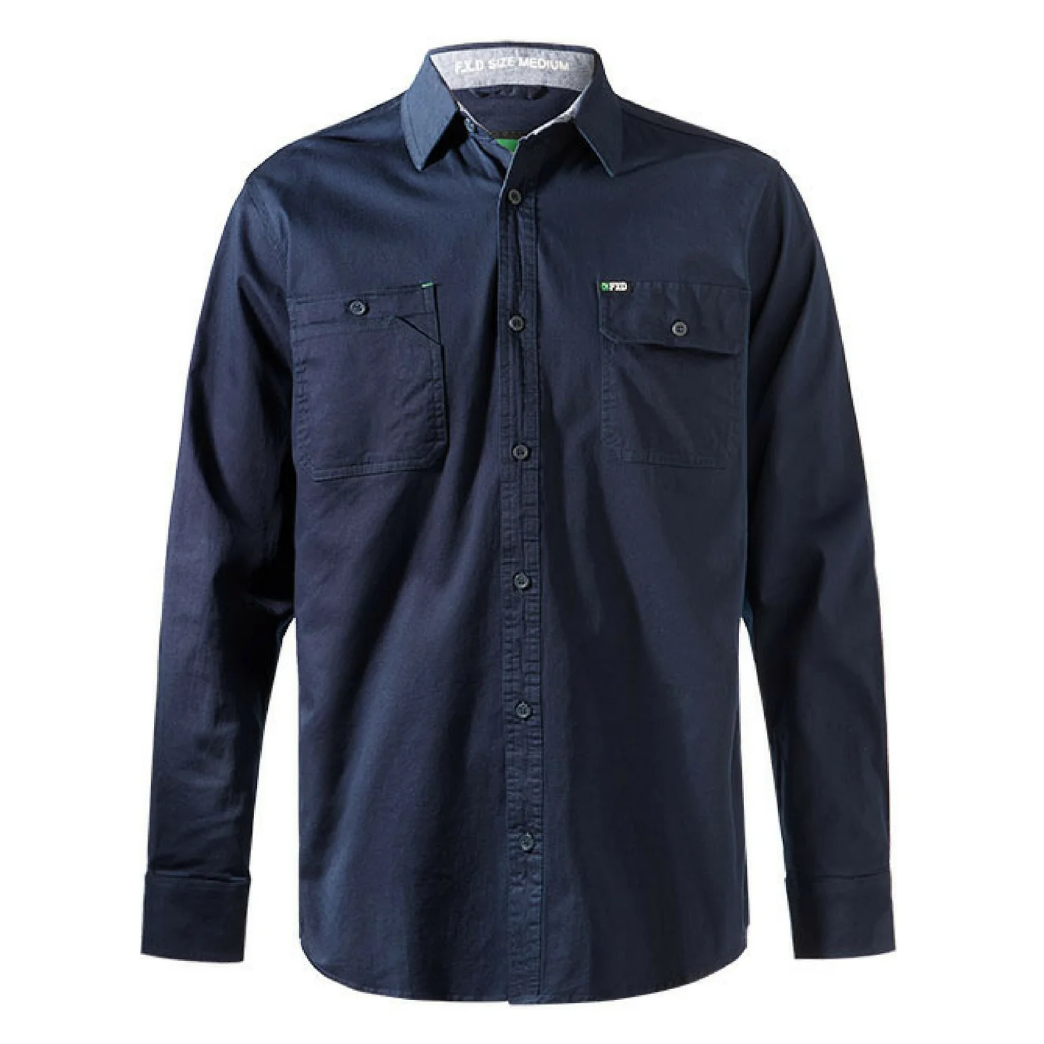 FXD Workwear LSH-1 long sleeve 360 stretch work shirt navy