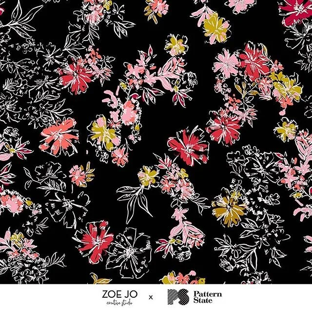 To all of you in NYC this week...it&rsquo;s the last day of @printsourceofficial. Don&rsquo;t miss the @zoejostudio booth to check out my work and all of the other talented designers that are part of the studio!! Her assortment of art is really amazi