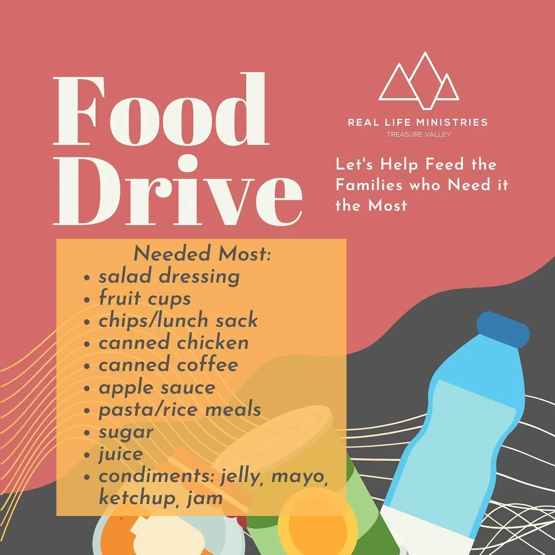 Bins will be collected the week of the 18th; so start your shopping now!