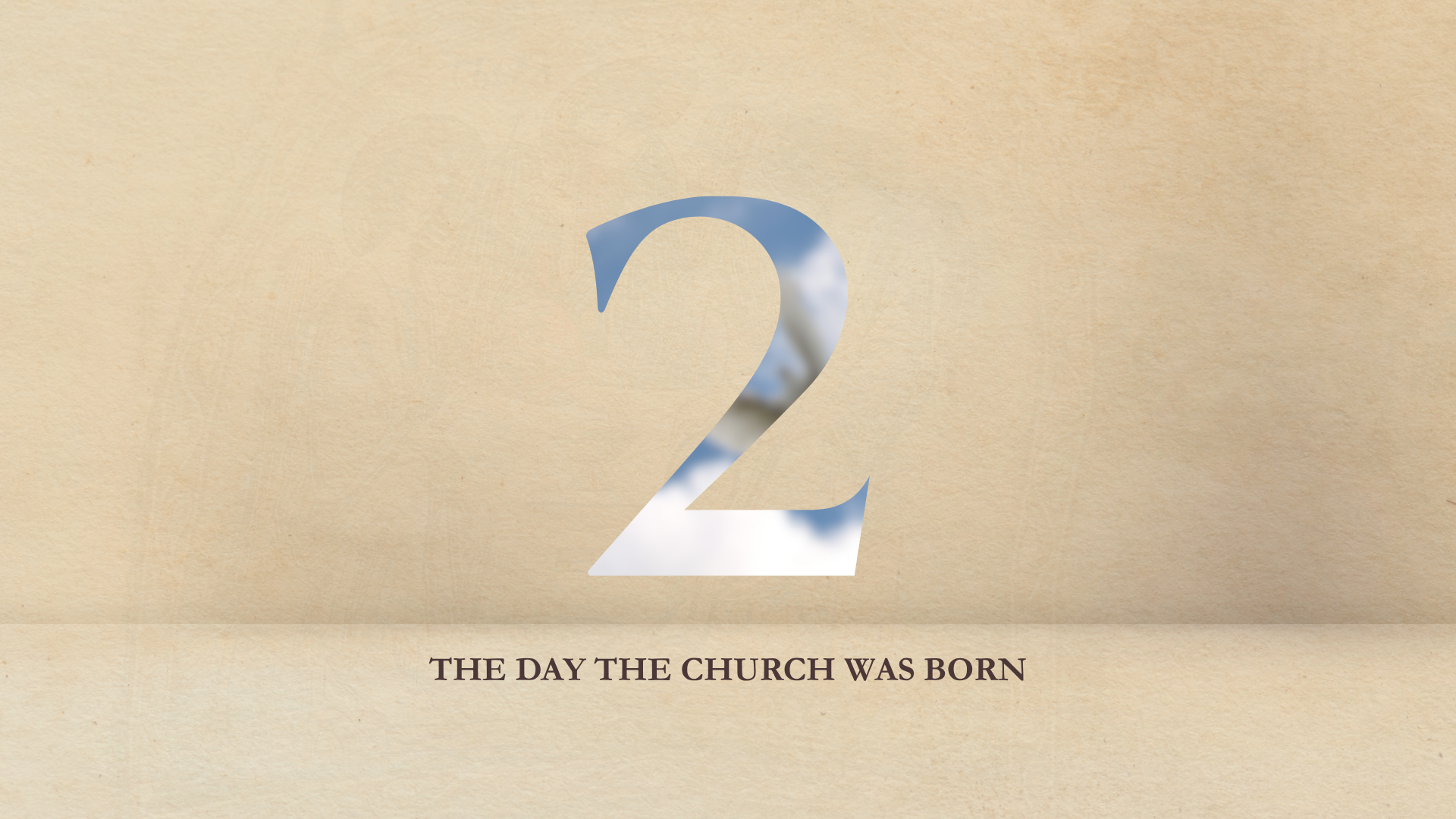 The Day The Church Was Born: This Is That