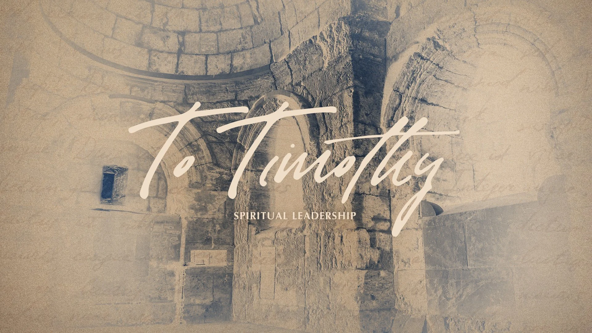 To Timothy: A True Son in the Faith
