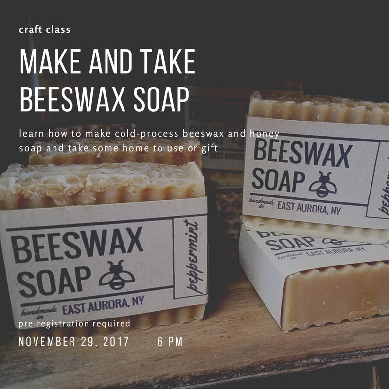 Craft Class - Beeswax Soap