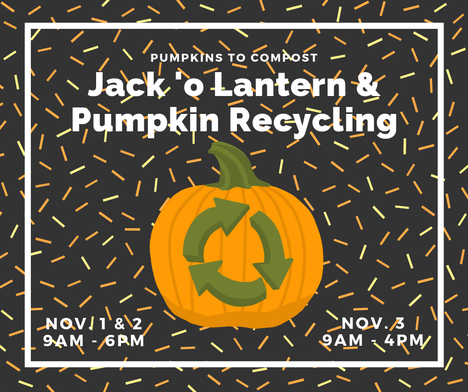 Jack o' Lantern &amp; Pumpkin Recycling