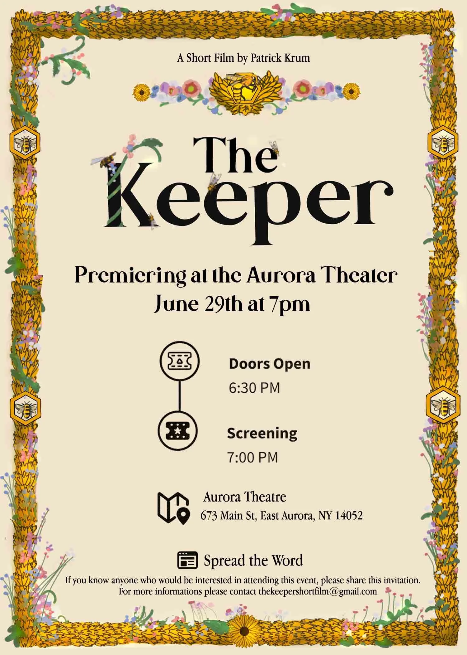 Movie Screening - The Keeper