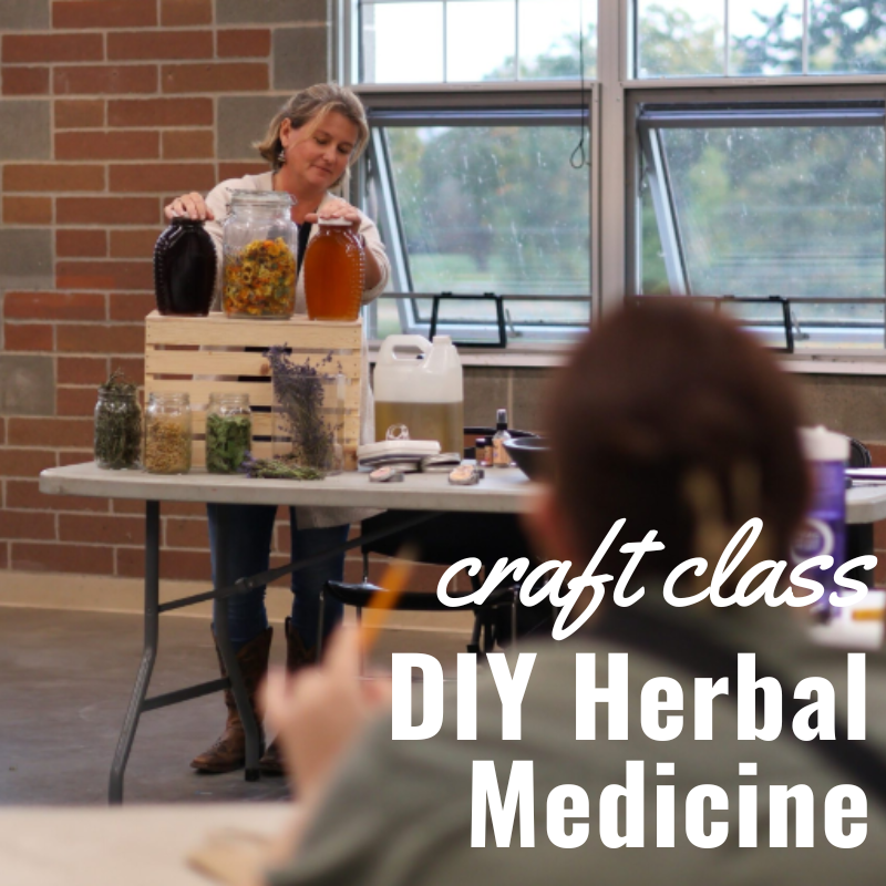 Craft Class - Herbal Medicine Making at the Botanical Gardens