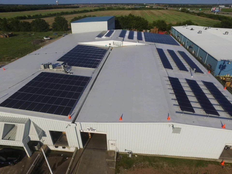 Project completed in Texas by Advanced Racking