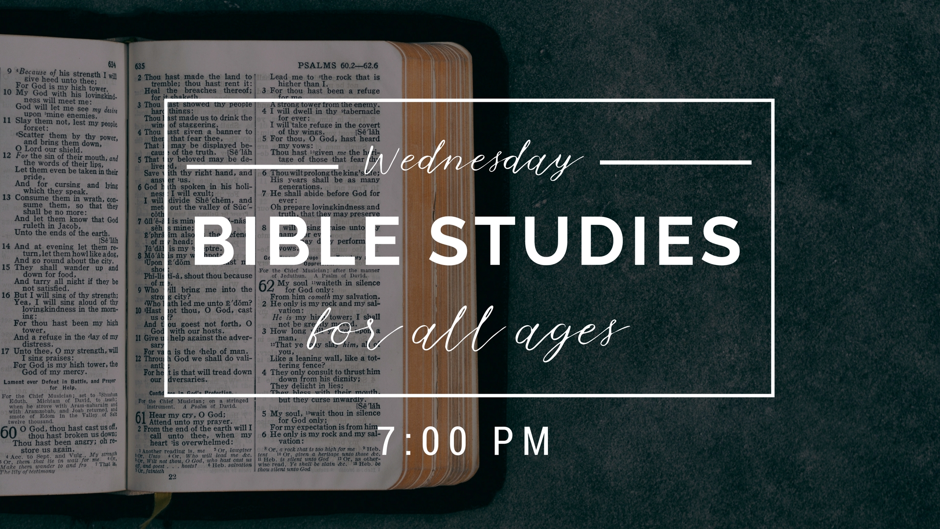 English Bible Studies