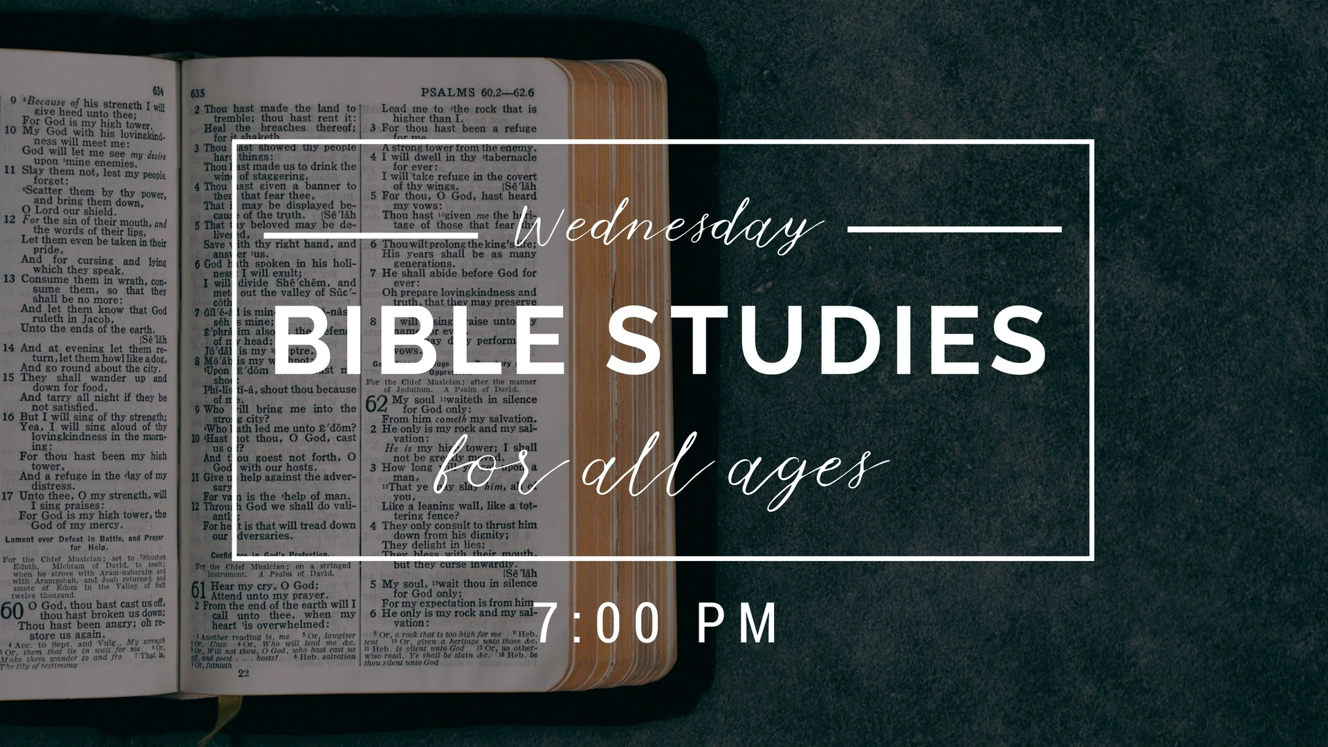 English Bible Studies