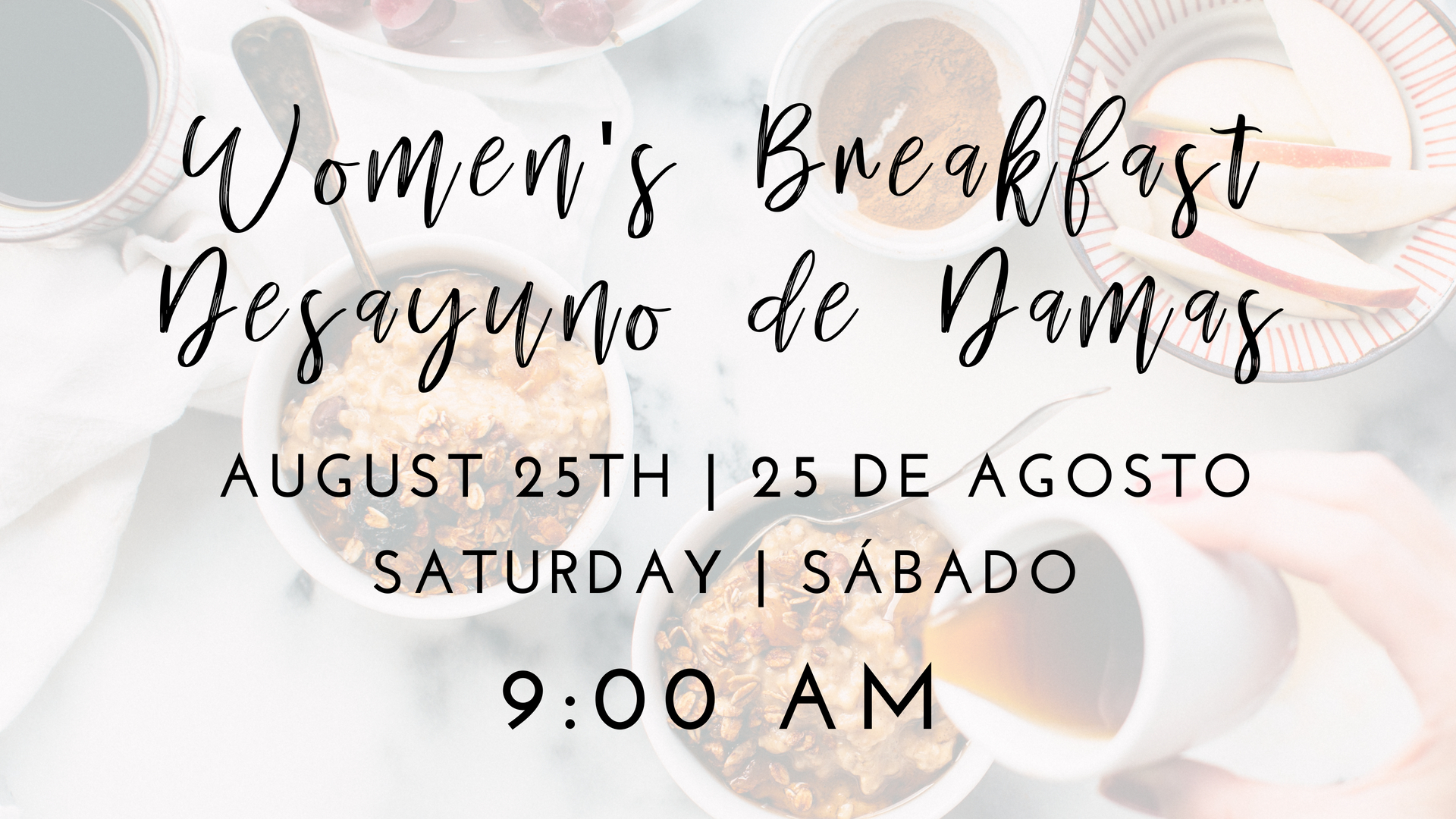 Desayuno de Damas | Women's Breakfast 