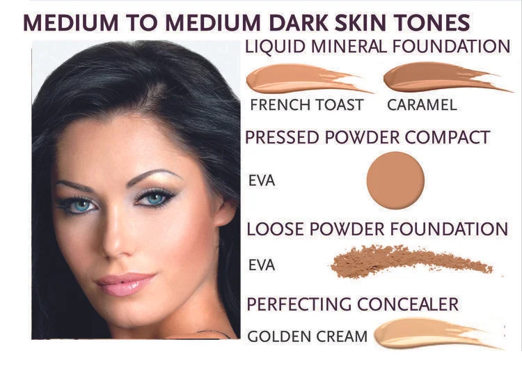 Advanced Mineral Makeup Pressed Powder - Mineral Makeup For Black Skin Advanced Mineral Makeup Pressed Powder - Mineral Makeup For Black Skin