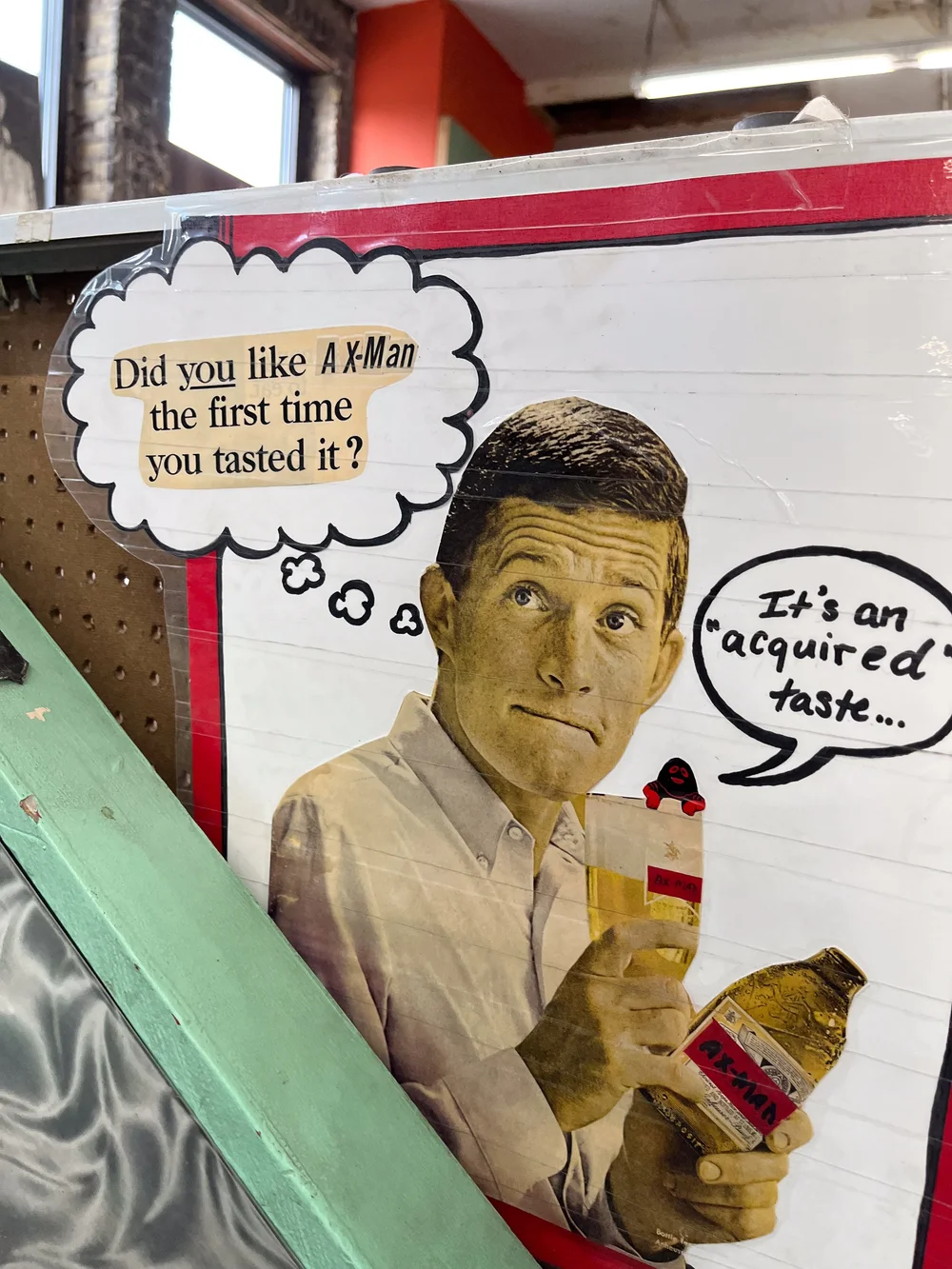 Ax-Man is not an acquired taste. It's instantly delicious. And just as instantly regrettable. But then it's delicious again a couple years later, so it's okay.