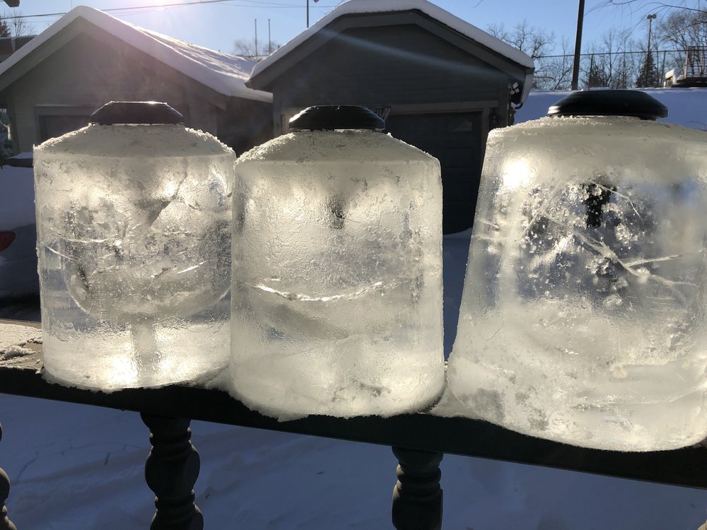 Decorative ice lanterns.JPG