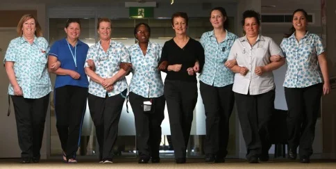 A team of Professional Care Staff.