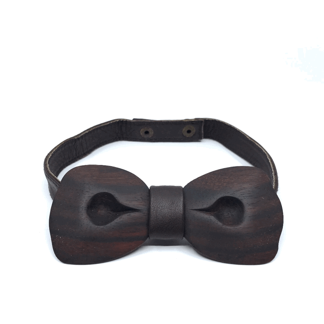 wooden bowties
