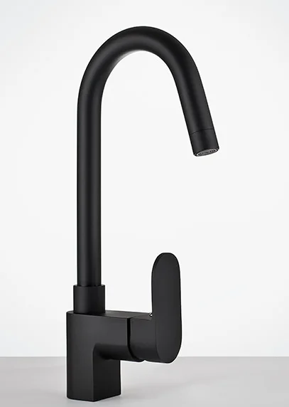 Inspire Black Sink Mixer