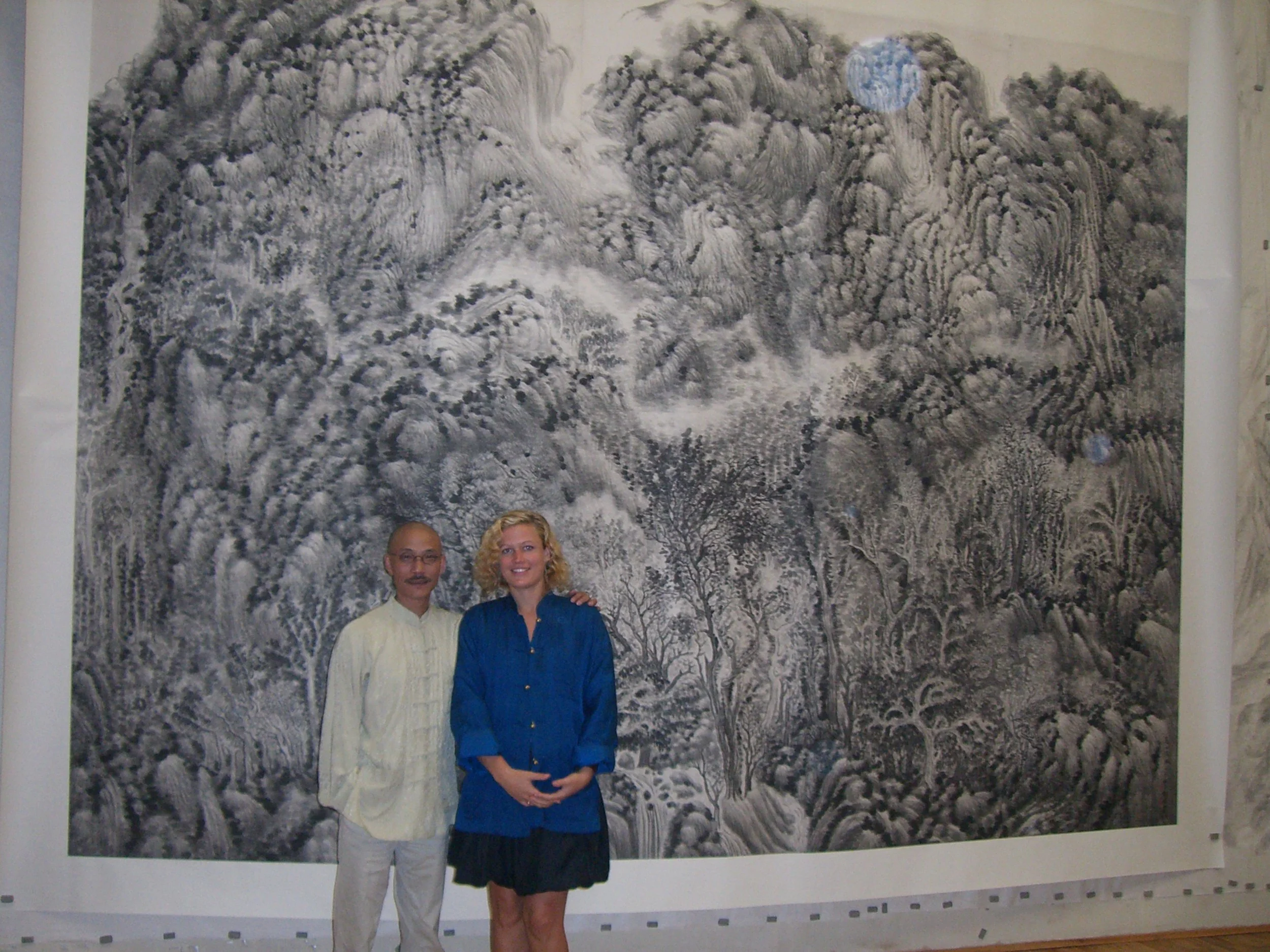 Xu Longsen and his giant contemporary landcapes