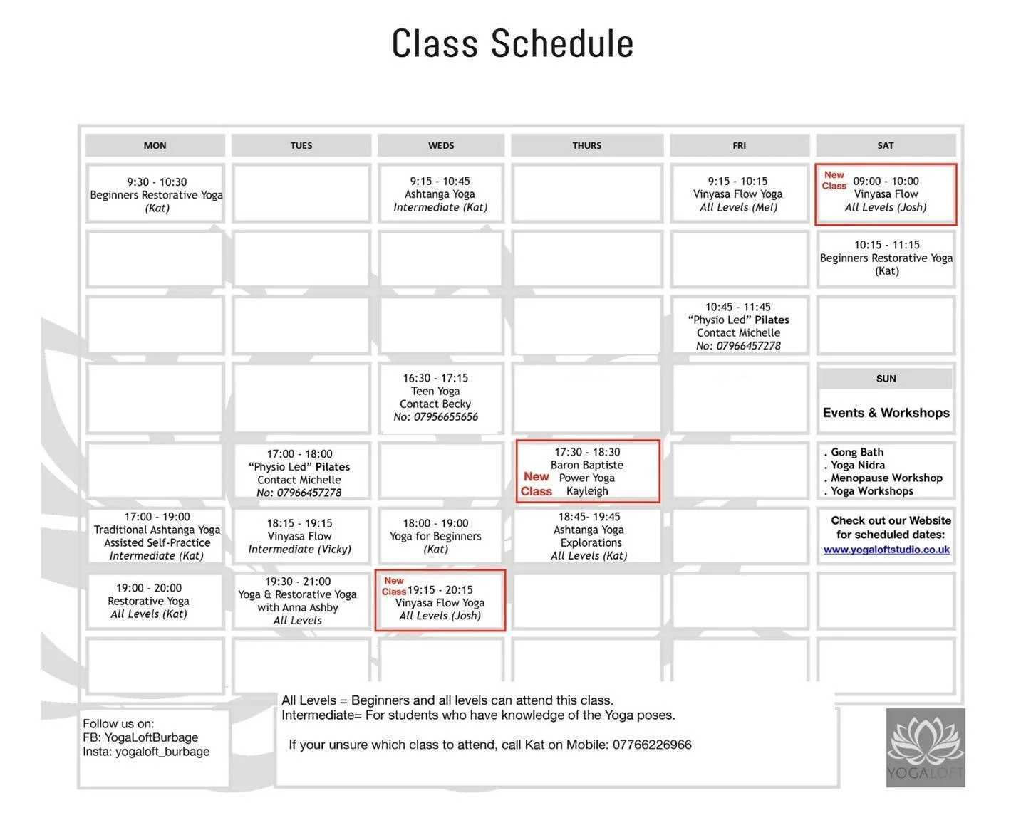 Check out our Exciting New Schedule &hellip;.Starting from October

https://www.yogaloftstudio.co.uk/ #yoga #Leicester #yogaleicestershire #yogawarwickshire #yoganuneatonandbedworth #yoganuneaton #hinckleyyoga #yogahinckley #yoga #Burbage #yogaburbag