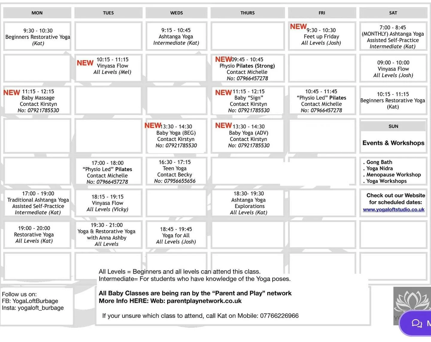 Our Full Schedule is planned to run during Easter Holiday&hellip;Children are welcome to join in on the mat or in the lounge for FREE! ( message us to let us know) 

Please let us know you are planning to come  by pre-booking your usual class early -