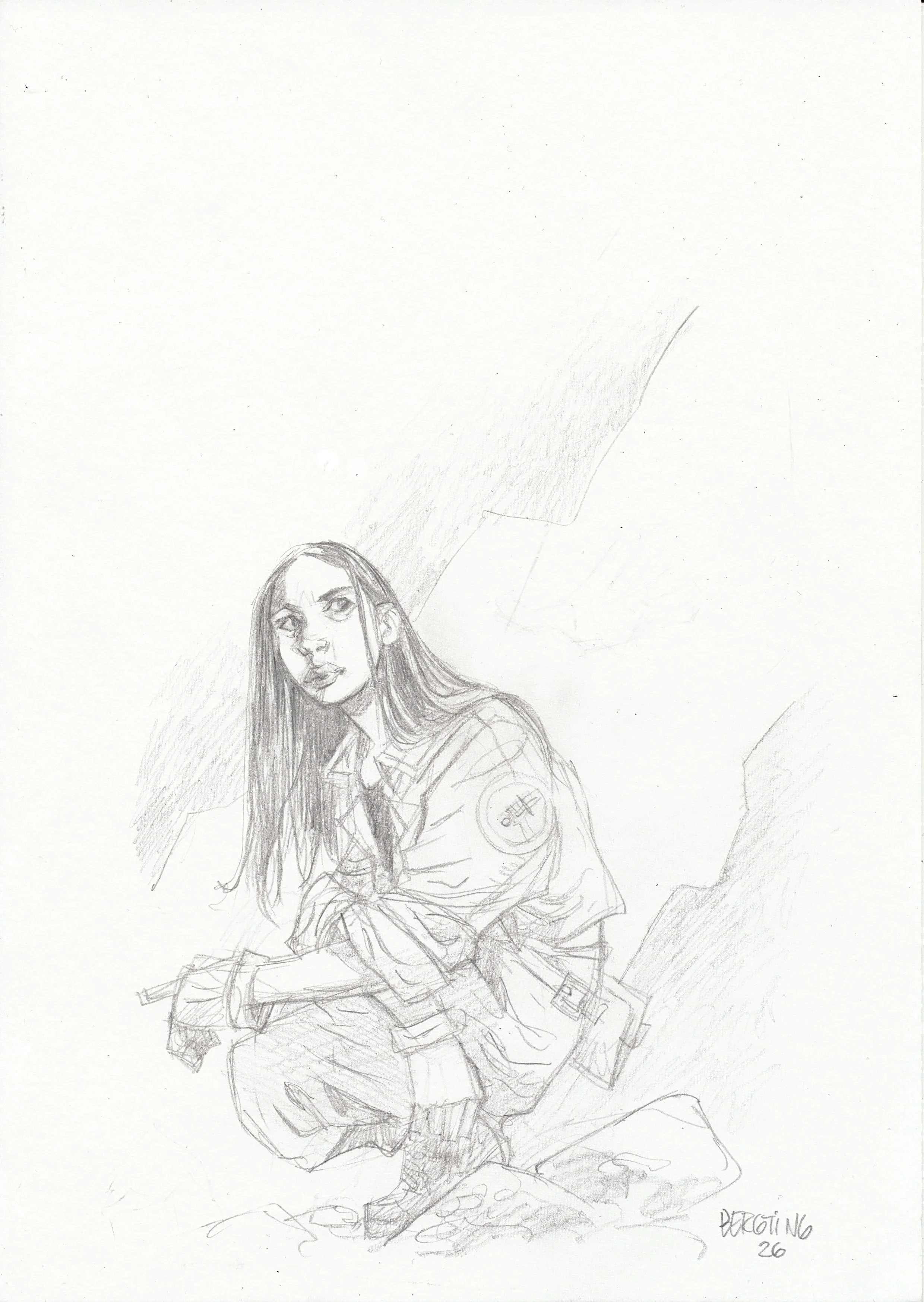 Liz Sherman Sketch