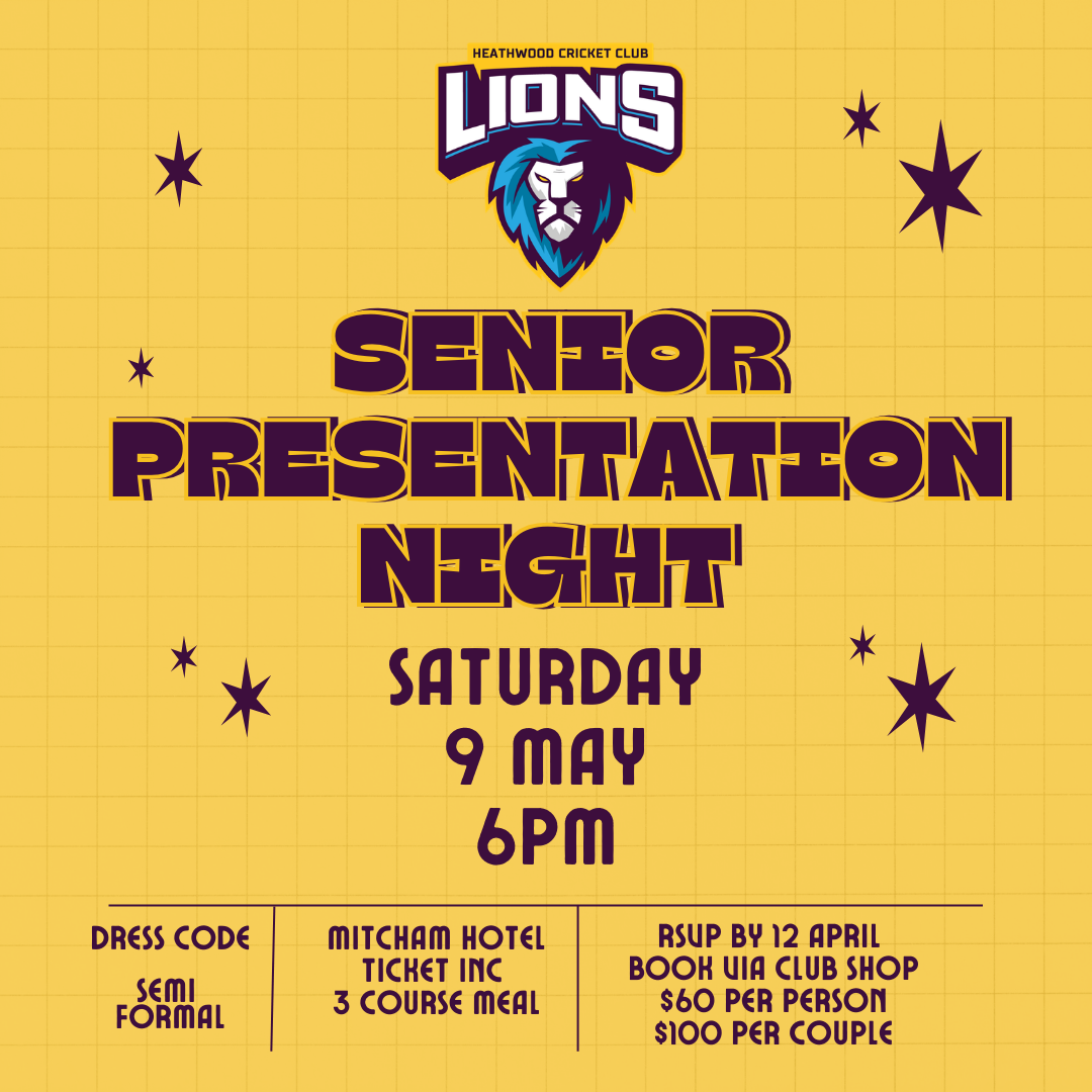 Senior Presentation Night