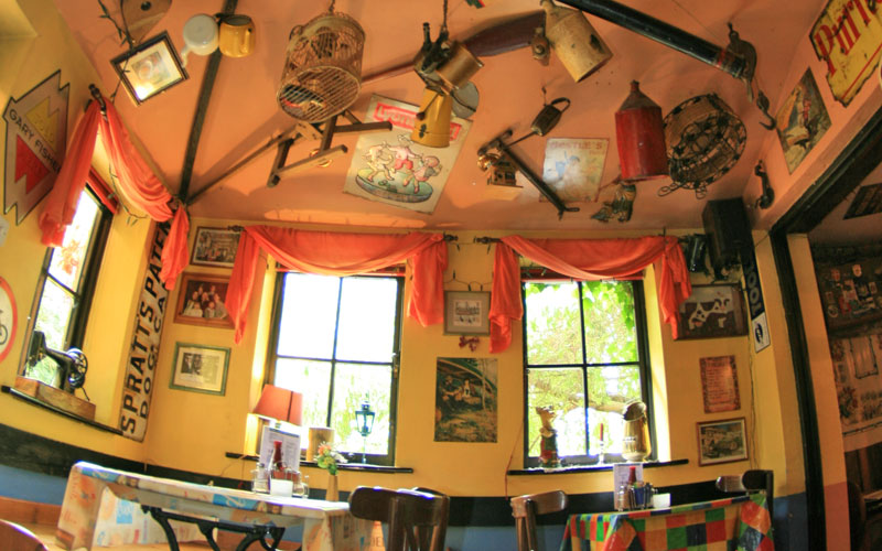 WHAT'S FOR LUNCH? The words homemade and open all day adorn many eating establishments. At this café all day means all day see our opening times for more in