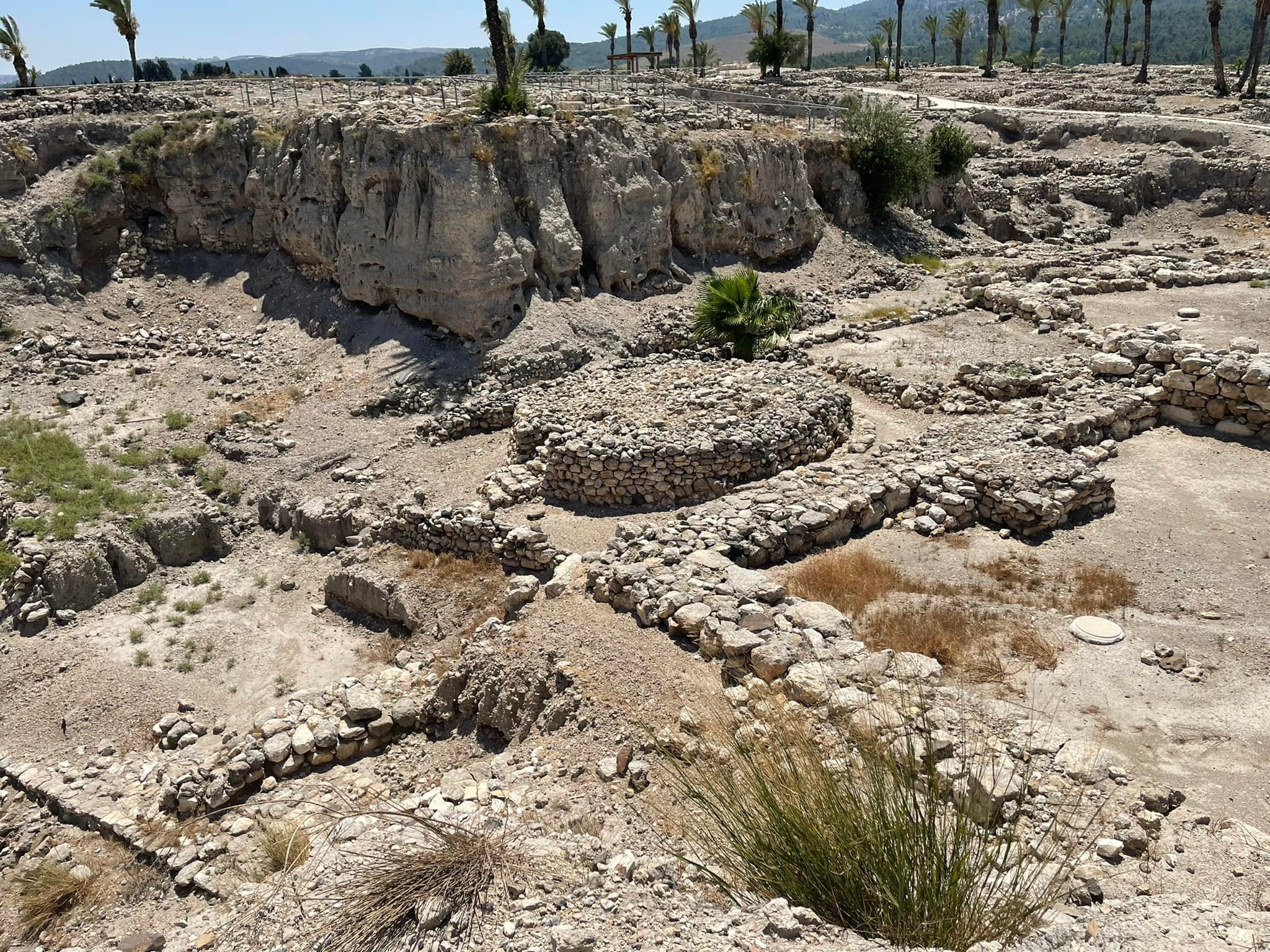  A pagan shrine was here.  Bones of a lioness were discovered on the round altar. 