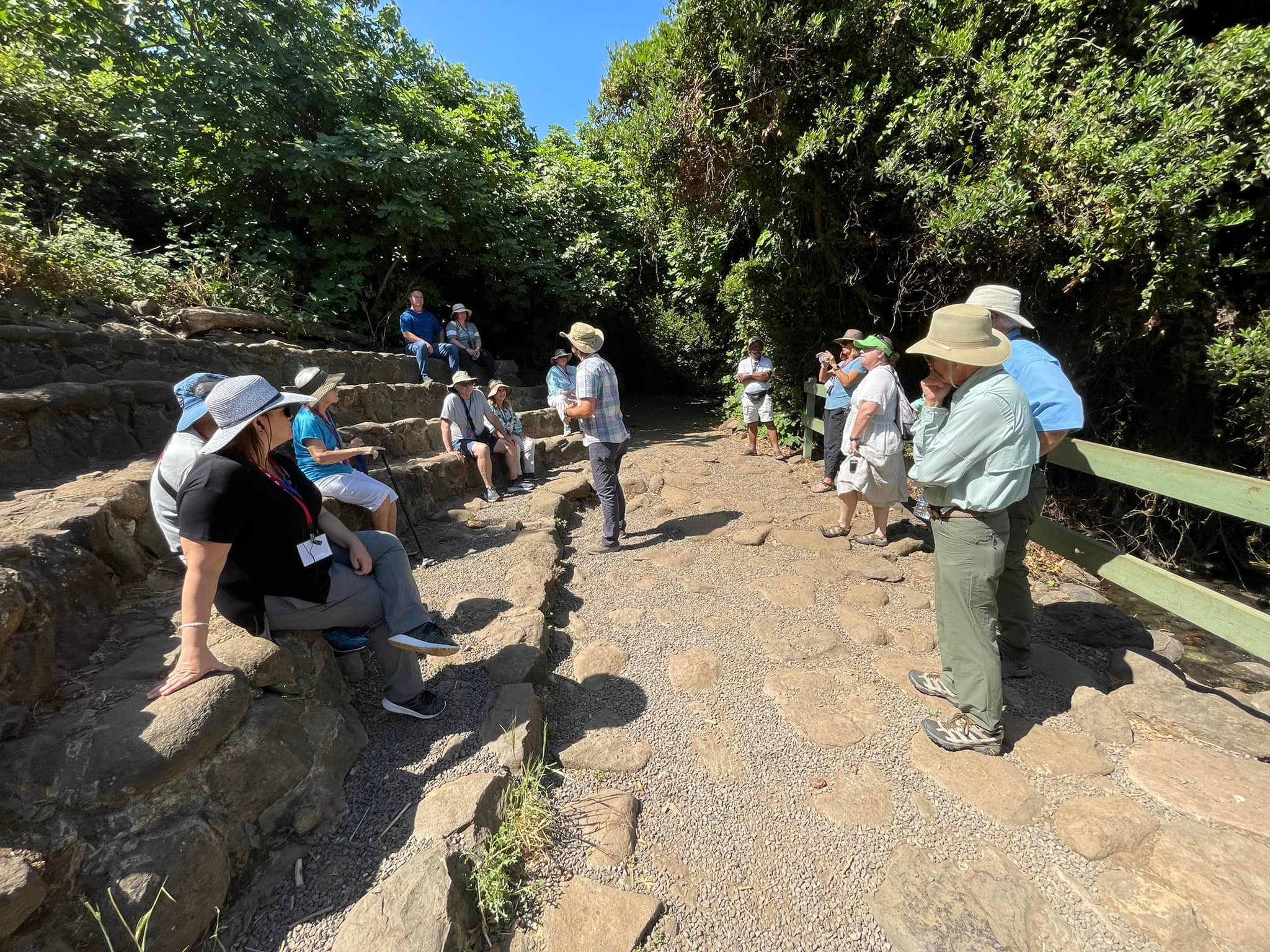  Our guide Erez explains everything. 