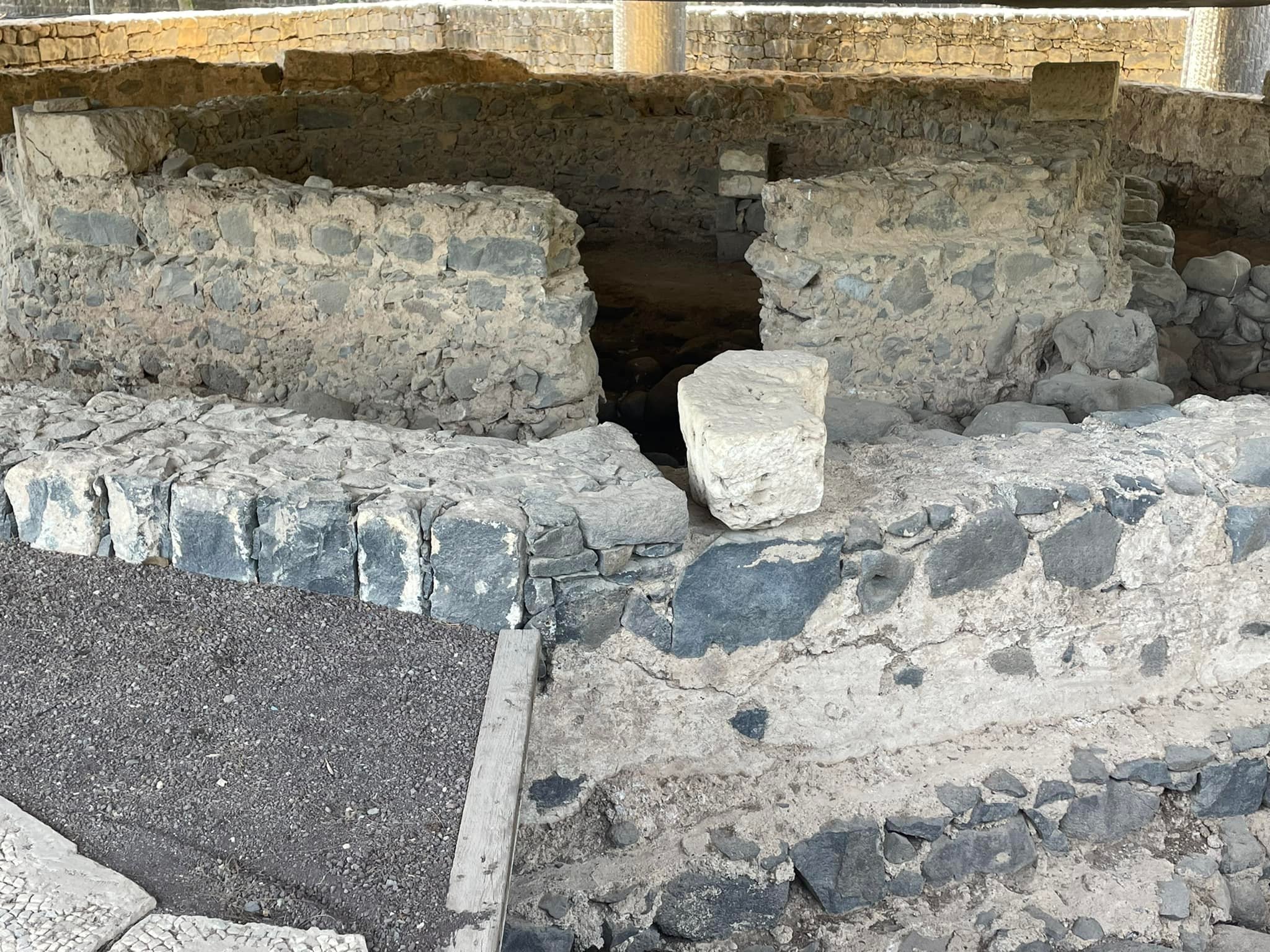  A Byzantine church built on top of what is very likely Peter’s home in Capernaum. 