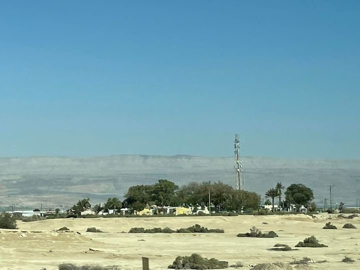  The dark capped mountain in the distance is Mount Nebo, where Moses was able to see the Promised Land but wasn’t able to enter it. Touched my heart to see it. 