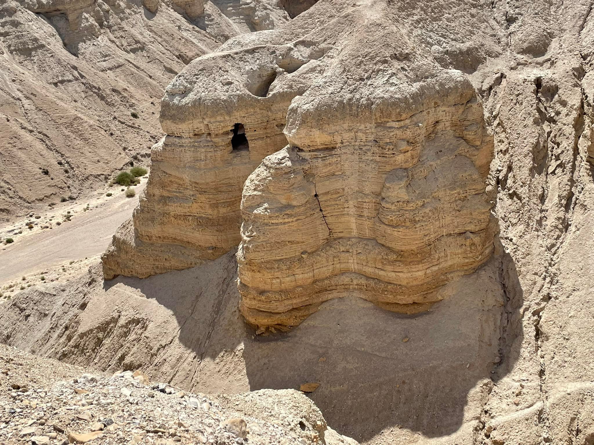  This is cave number four, where 2/3 of the scrolls were found. 