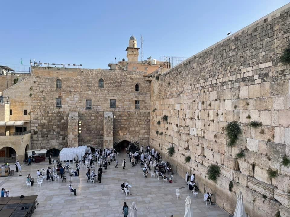  The wailing wall. We will visit it tomorrow. 