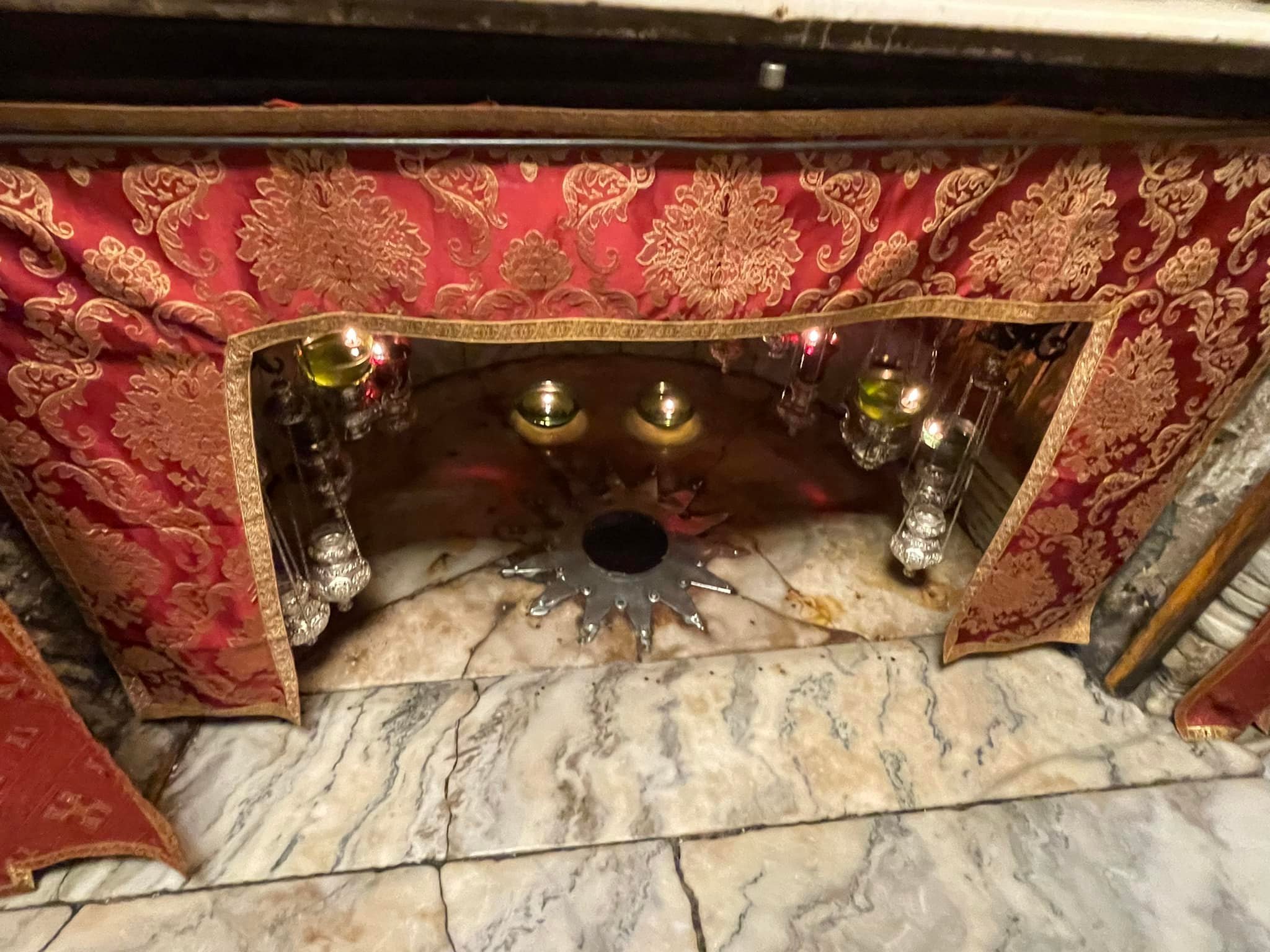  This is the altar over the spot where Christians have thought Jesus was born since at least 325AD. 