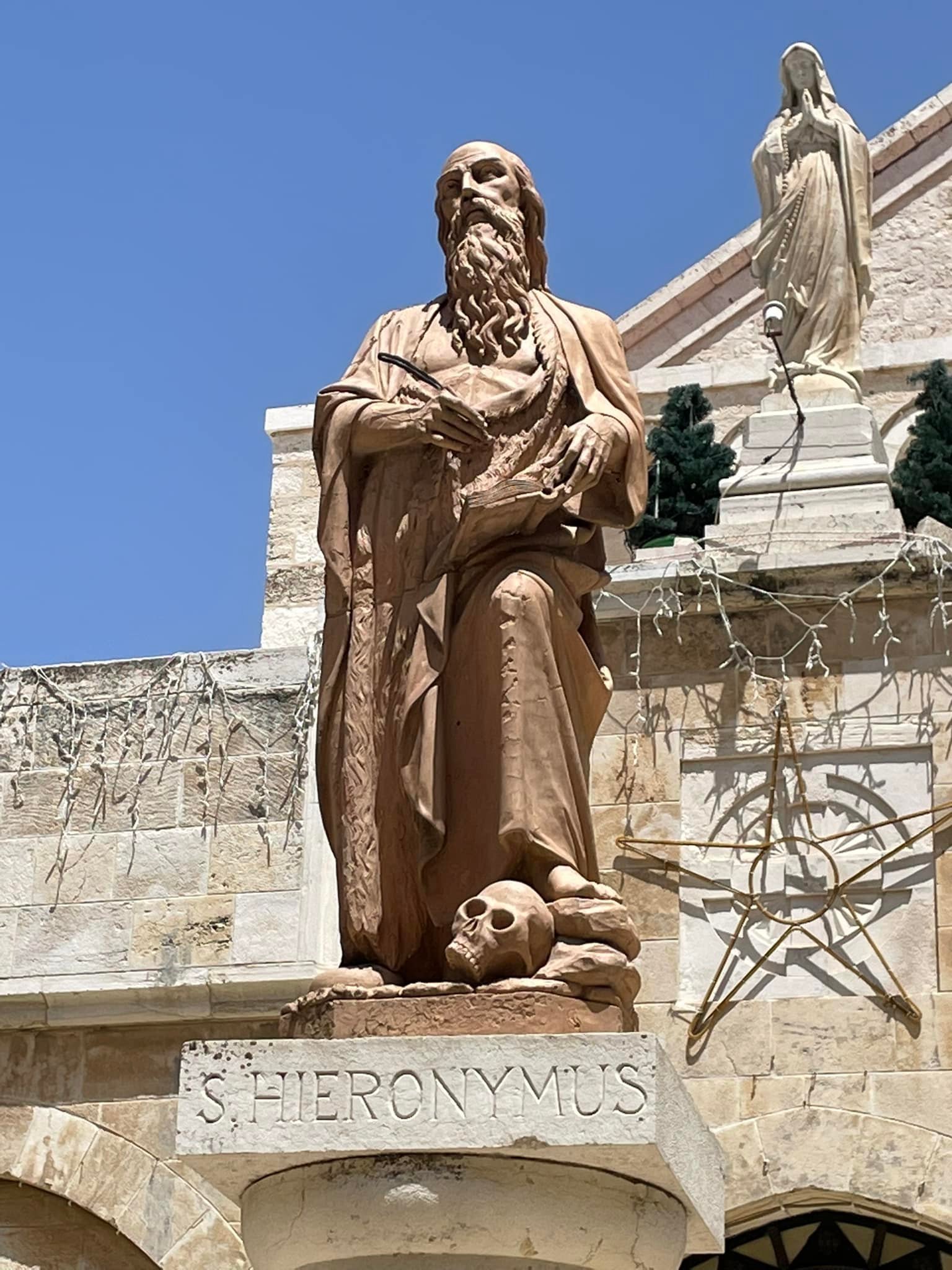  Saint Jerome spent almost 40 years at this church working on his translation of the Bible into Latin. The Jerome Bible was the official Bible used by the western church for over 1000 years. 