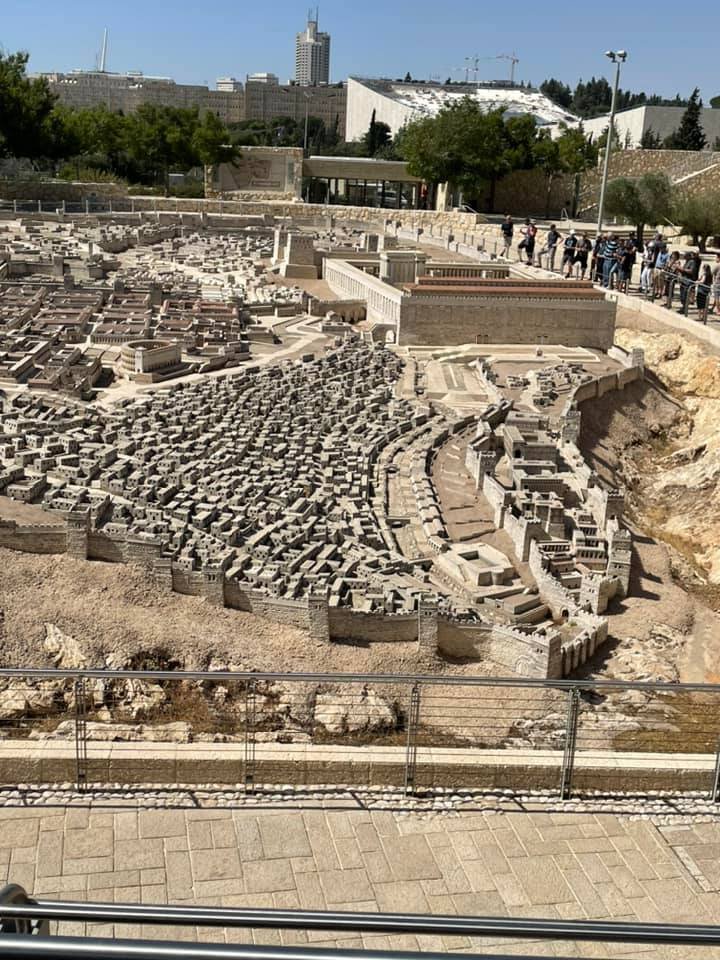  This is a scale model of first century Jerusalem at the Israeli Museum. 