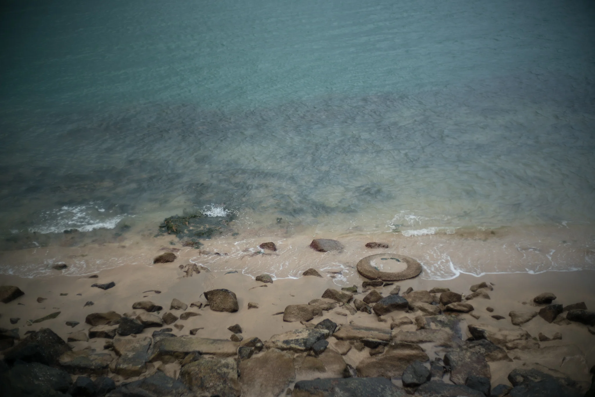 March 2017, Pulau Subar Laut (“Big Sister” of The Sisters Islands), Singapore. One of these things is not like the others.