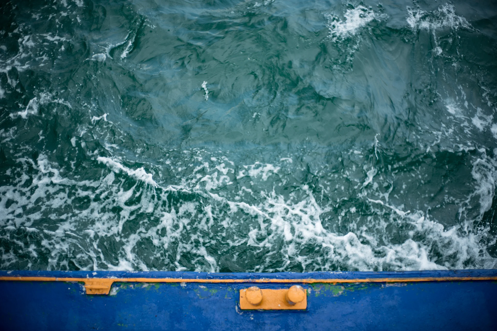 March 2017, Singapore Strait, on ferry to Pulau Subar Laut (“Big Sister” of The Sisters Islands), Singapore.