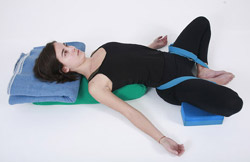 Cobbler yoga pose