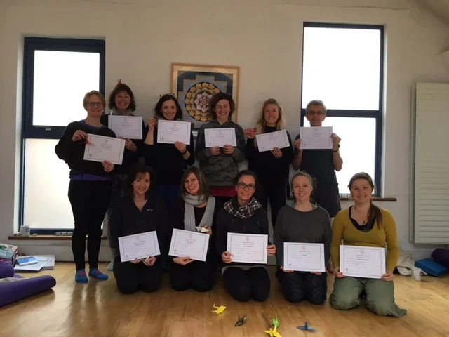 Foundation Level Yogi's with their qualifications for the BWY Foundation Course
