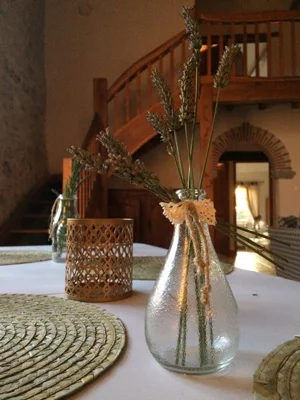 Yoga retreat dinner at Chene yoga 