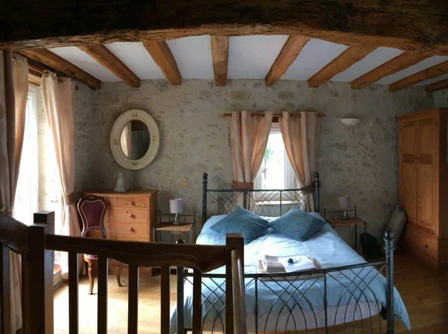 Yoga retreat room