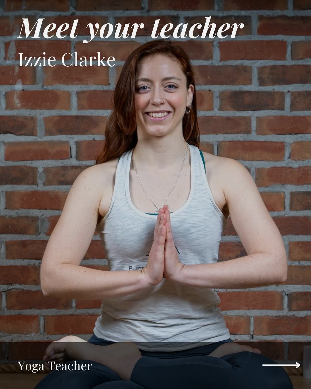Meet our teachers: lzzie Clarke

Yoga has changed my life in more ways than I expected, I&rsquo;ve grown in confidence, I&rsquo;ve met wonderful people through the community and I&rsquo;ve learnt practices that have helped me through the ups and down