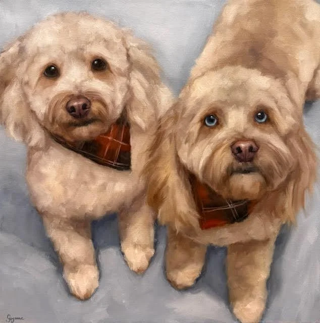 Mookie and Reggie 20 x 20