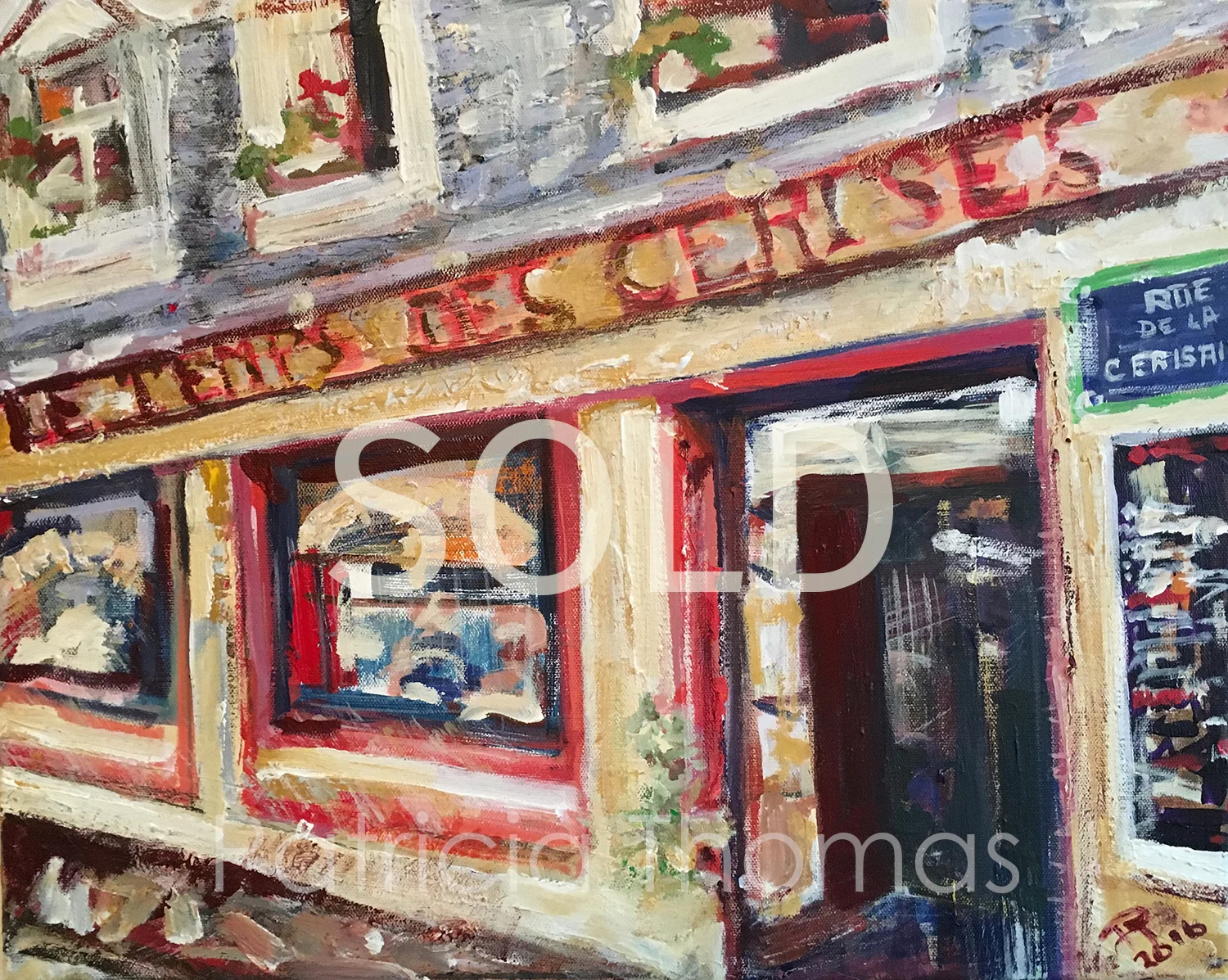 Le Temps des Cerises 20 x 16"