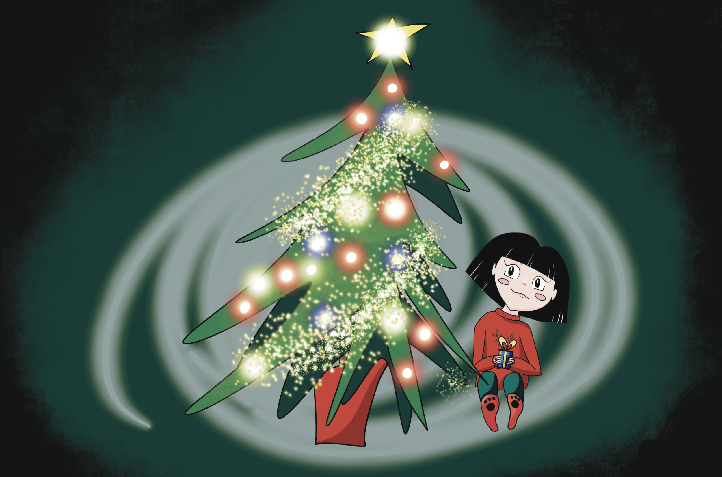 En Cybjørg-julehistorie