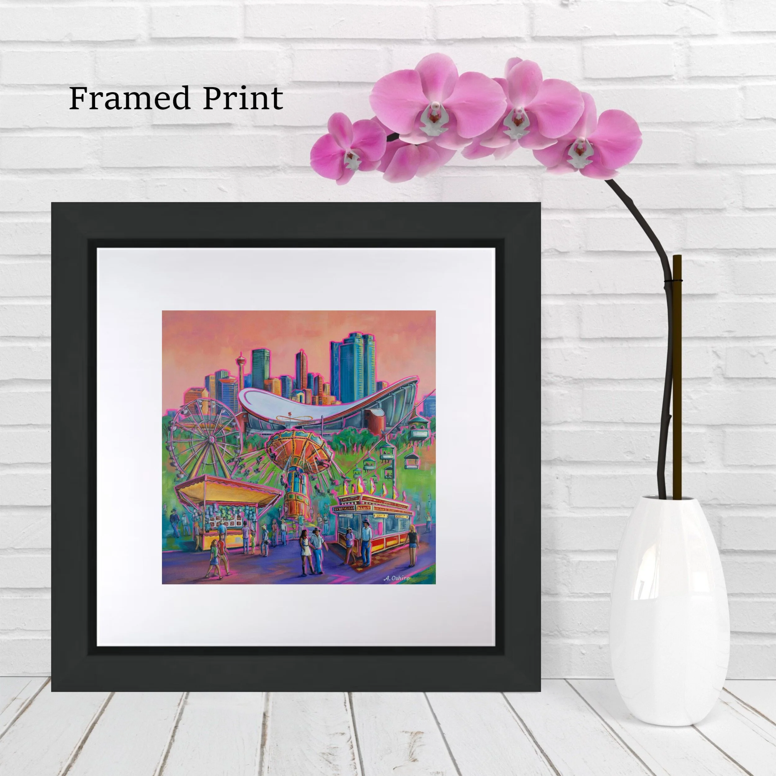 Yee Haw Framed Paper Print.jpeg