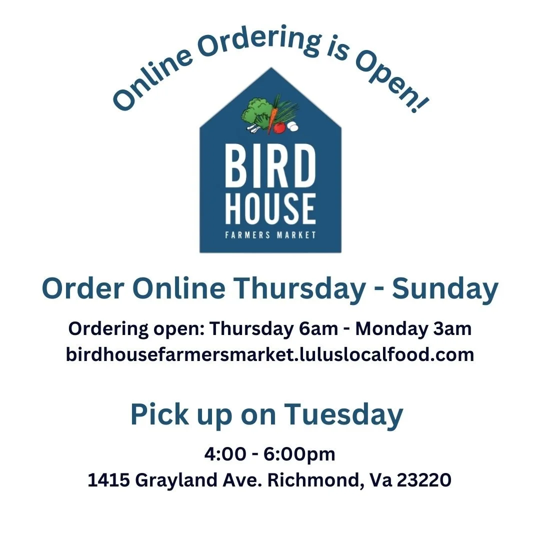 Don't forget to order online!